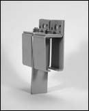 Hardware ID - 0031.00056 for Bracket, Sidewall Center Stop – Powder Coated Bracket, Sidewall Center Stop – Powder Coated