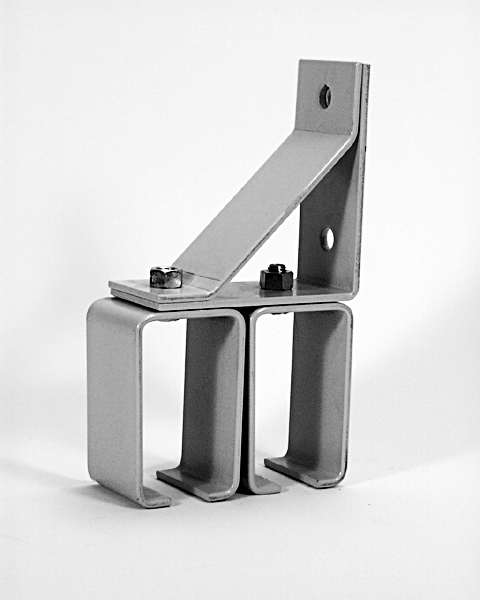 Hardware ID - 0031.00069SS for Bracket, Sidewall Double Center – Stainless Steel Bracket, Sidewall Double Center – Stainless Steel