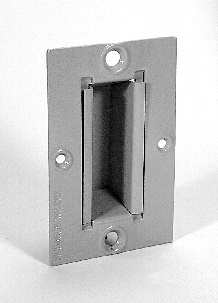Hardware ID - 0070.00005ZC for Flush Door Pull, Standard Duty – Zinc Plated Flush Door Pull, Standard Duty – Zinc Plated