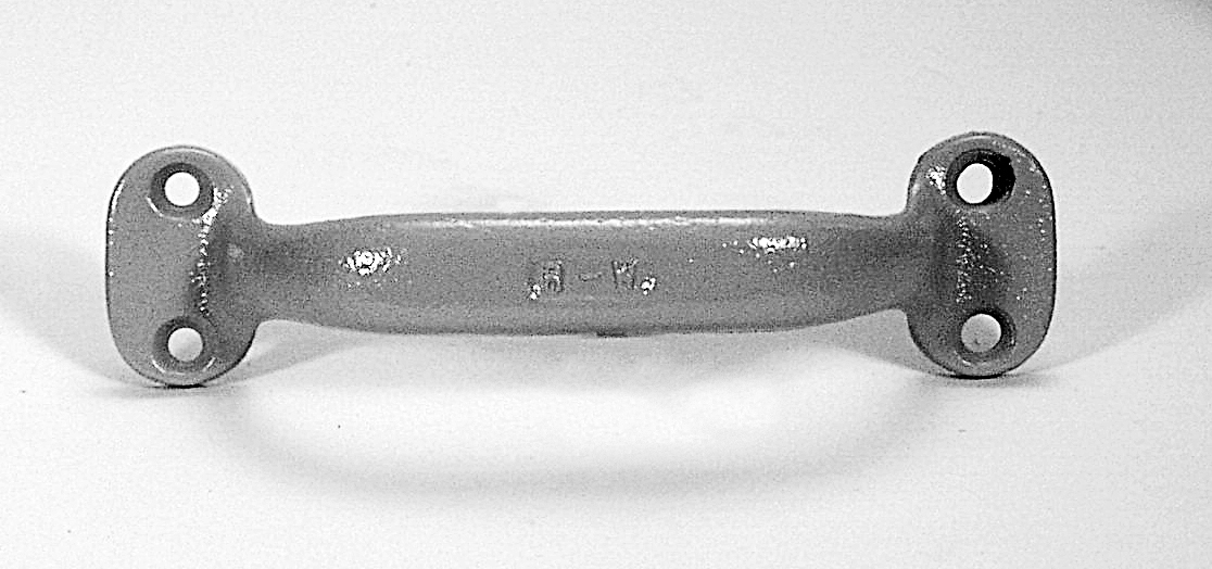 Hardware ID - 0081.00002ZC for Bow Handle – 8″ Long, Zinc Plated Bow Handle – 8″ Long, Zinc Plated