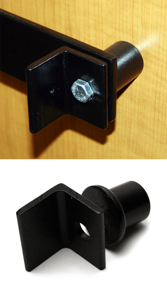 Series 102 End Stop/Bumper Assembly, Powder Coated
