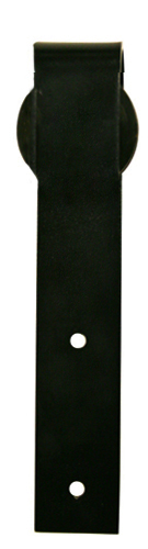 Hardware ID - 0105.00211SC for Series 105 Traditional Quiet Wheel Flat Track Hanger, Powder Coat Series 105 Traditional Quiet Wheel Flat Track Hanger, Powder Coat