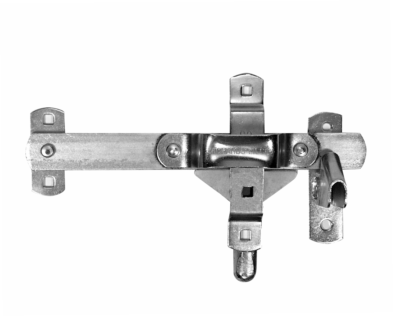 Hardware ID - 0125.00015BZC for Door Latch – Black Zinc Plated Door Latch – Black Zinc Plated