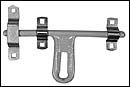 Hardware ID - 0128.00012 for Door Latch, 8″ Latch, Offset – Zinc Plated Door Latch, 8″ Latch, Offset – Zinc Plated
