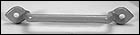 Hardware ID - 0191.00001 for Bow Handle – 14″ Long -Powder Coated Bow Handle – 14″ Long -Powder Coated