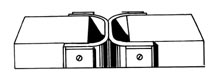 Hardware ID - 0216.00033 for Astragal Weather-Strip 10′ -0″ Long – for doors 2-1/2″ thick Astragal Weather-Strip 10′ -0″ Long – for doors 2-1/2″ thick
