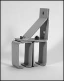 Hardware ID - 0232.00026ZC for Series 232 Bracket, Double Center – Zinc Plated Series 232 Bracket, Double Center – Zinc Plated