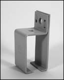 Hardware ID - 0232.00121SS for Series 232 Bracket, Sidewall Center – Stainless Steel Series 232 Bracket, Sidewall Center – Stainless Steel