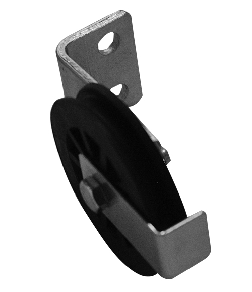 Vertical Mount Pulley, Zinc Plated