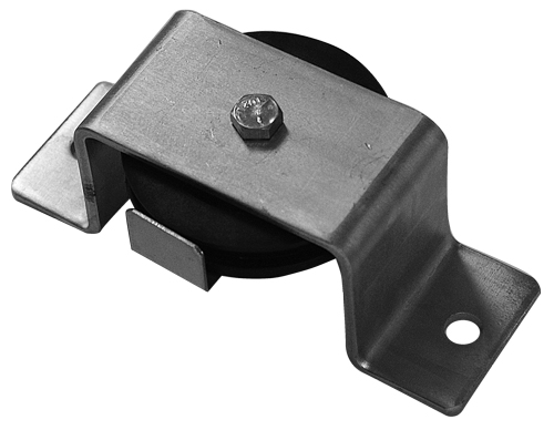Hardware ID - 0234.00018 for Standard Profile Flush Mount Pulley, Zinc Plated Standard Profile Flush Mount Pulley, Zinc Plated