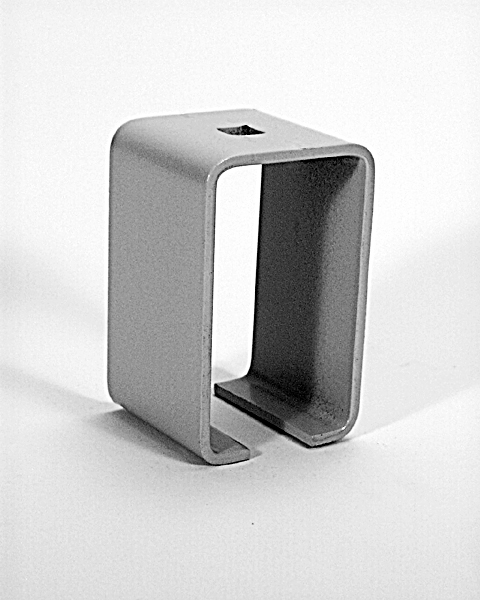 Hardware ID - 0376.00087ZC for Series 376 Bracket, Overhead Center – Zinc Plated Series 376 Bracket, Overhead Center – Zinc Plated