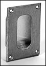 Hardware ID - 0535.00489 for Flush Pull – Black Finish – Powder Coated Flush Pull – Black Finish – Powder Coated