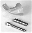 Hardware ID - 566.00003 for Handrail Bracket for Round and Square Handrails – Powder Coated Handrail Bracket for Round and Square Handrails – Powder Coated