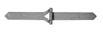 Hardware ID - 1040.00007 for 1040 Ball-Bearing Center Strap Hinge -15″ Long – 3/4″ offset – Powder Coat 1040 Ball-Bearing Center Strap Hinge -15″ Long – 3/4″ offset – Powder Coat