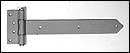 1047 Disc-Bearing Strap Hinge -18″ Long  – Powder Coat