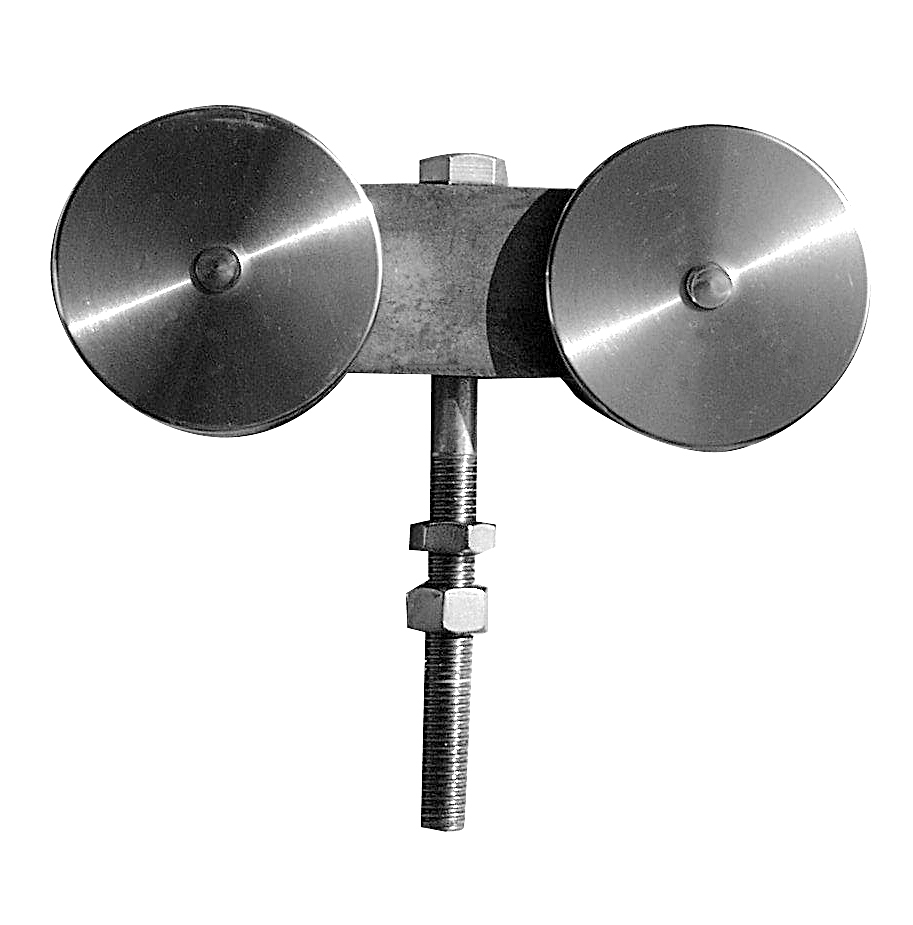 Hardware ID - 2320.00001SS for Stainless Steel Truck Assembly (less aprons) – ball-bearings (pair) Stainless Steel Truck Assembly (less aprons) – ball-bearings (pair)