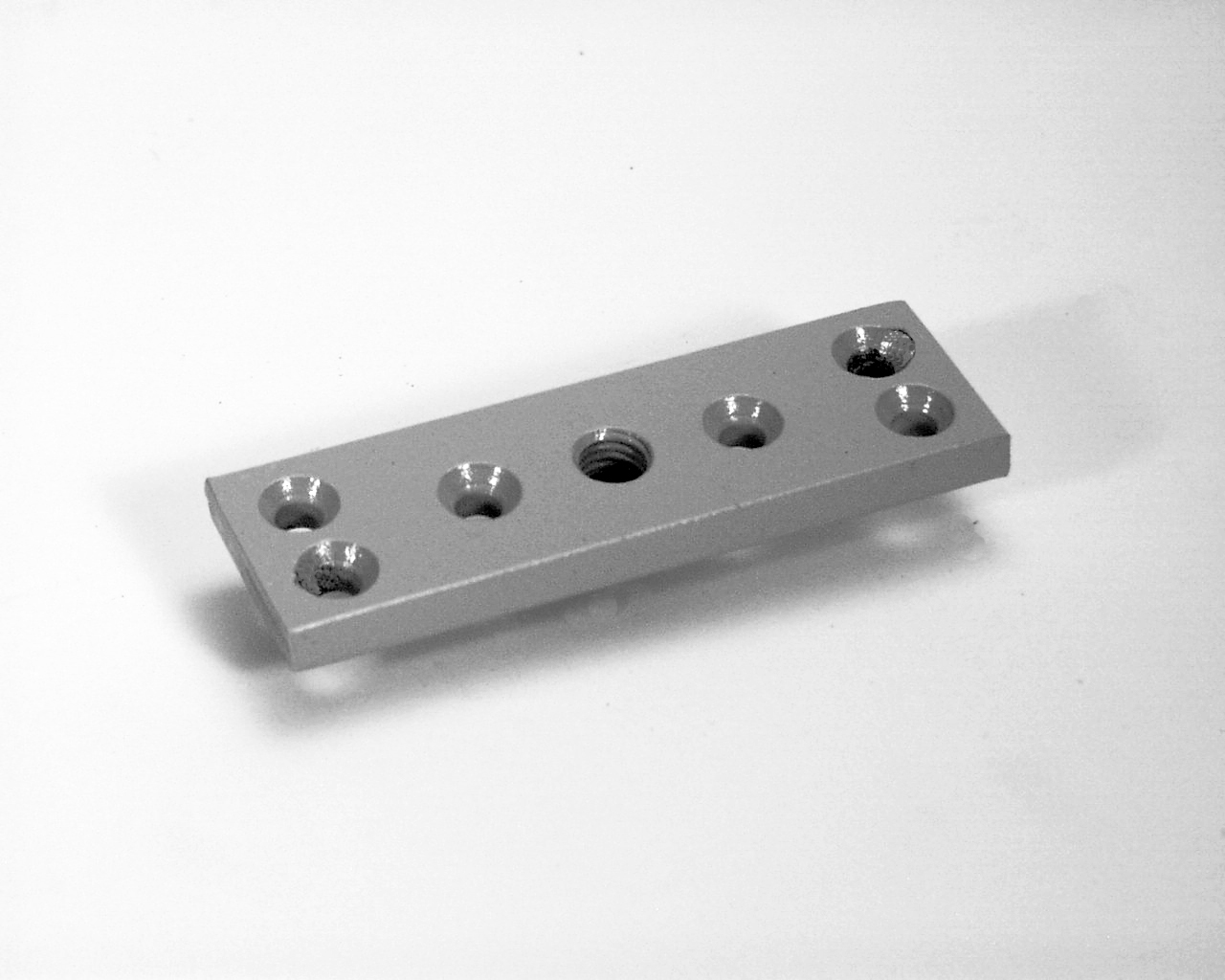 Hardware ID - 2321.00013 for Top Mount Door Plate – Powder Coated Top Mount Door Plate – Powder Coated