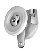 Hardware ID - 3130.00001 for Utility Hanger, Medium Duty – Delrin Wheels – Zinc Plated Utility Hanger, Medium Duty – Delrin Wheels – Zinc Plated