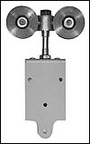 Hardware ID - 3761.00002 for Hanger Assembly (with Aprons) – Ball-Bearing (Pair) – Powder Coated Hanger Assembly (with Aprons) – Ball-Bearing (Pair) – Powder Coated